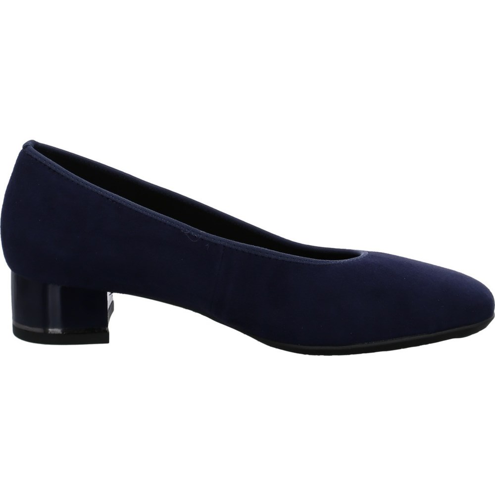 Chaussures Court ARA Graz night Bleu Femme | CKC-72613741