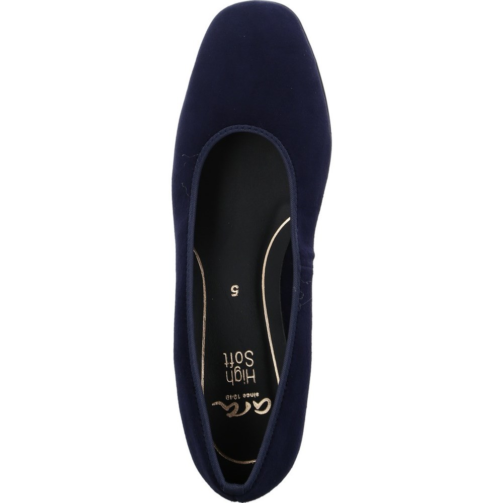 Chaussures Court ARA Graz night Bleu Femme | CKC-72613741