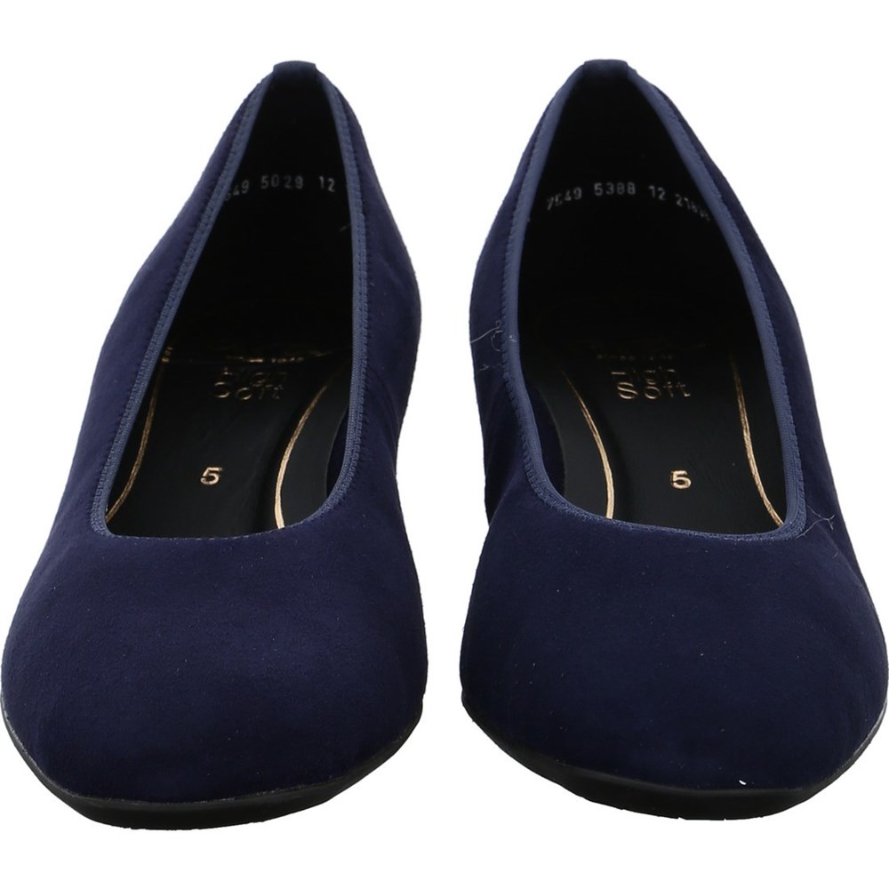 Chaussures Court ARA Graz night Bleu Femme | CKC-72613741