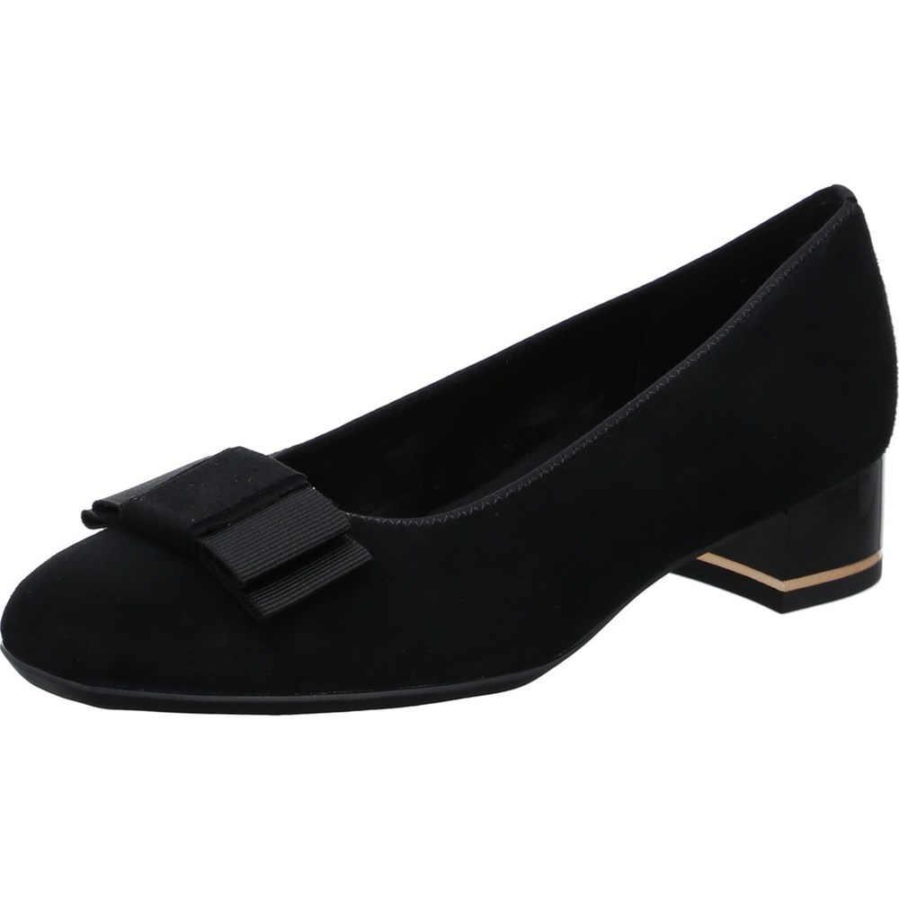 Chaussures Court ARA Graz Noir Femme | UYC-63785917