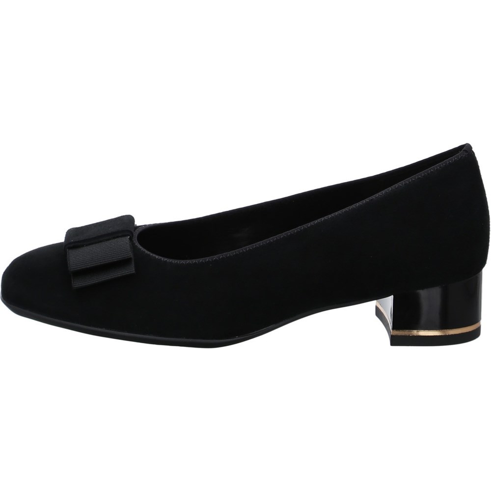 Chaussures Court ARA Graz Noir Femme | UYC-63785917