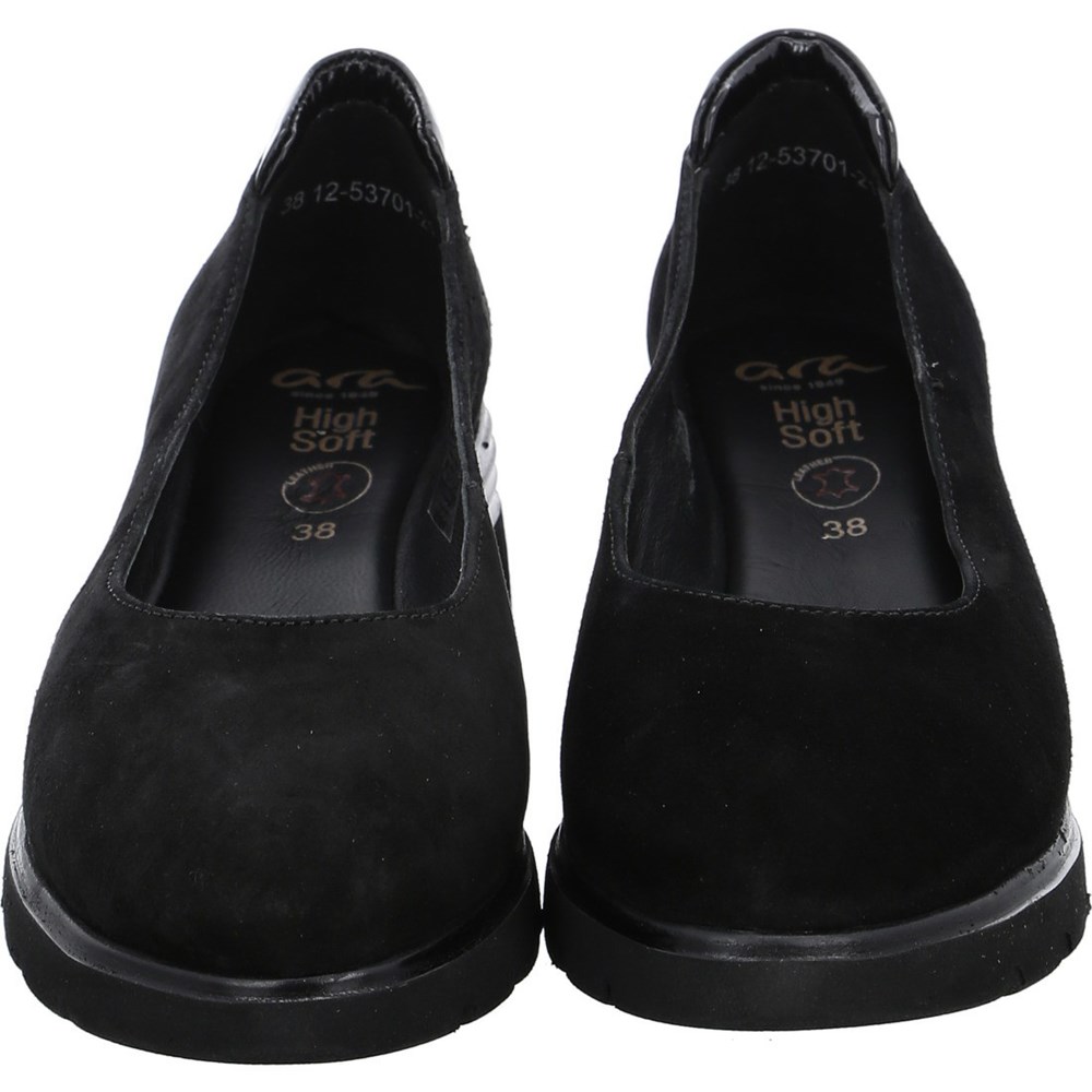 Chaussures Court ARA Bari Noir Femme | TRW-79032599