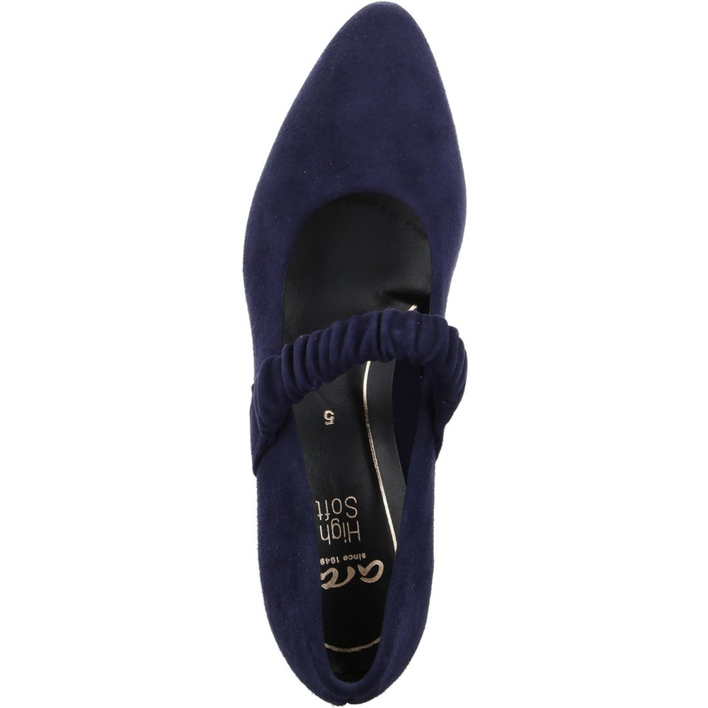 Chaussures Court ARA London night Bleu Femme | SCZ-83064240