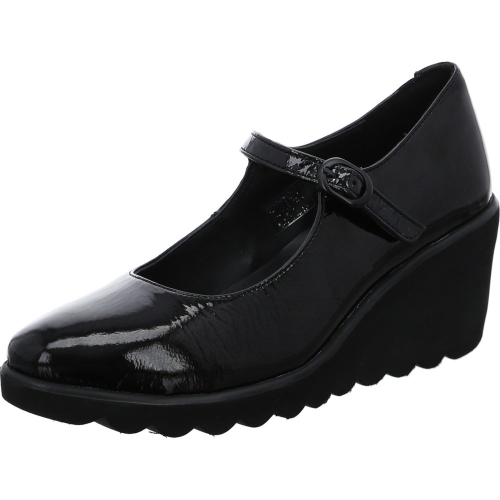 Chaussures Court ARA Orly Noir Femme | OYA-14012113