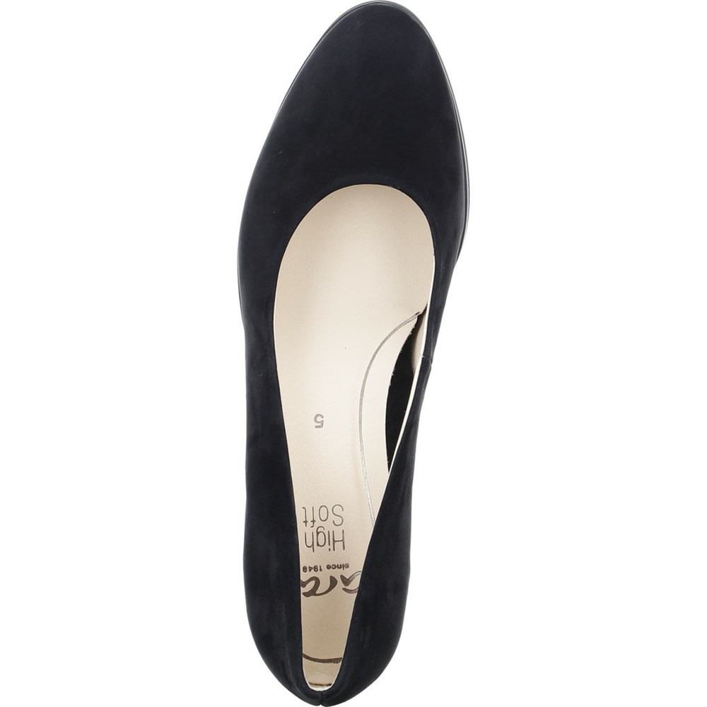 Chaussures Court ARA Orly Bleu Femme | PDE-74393873