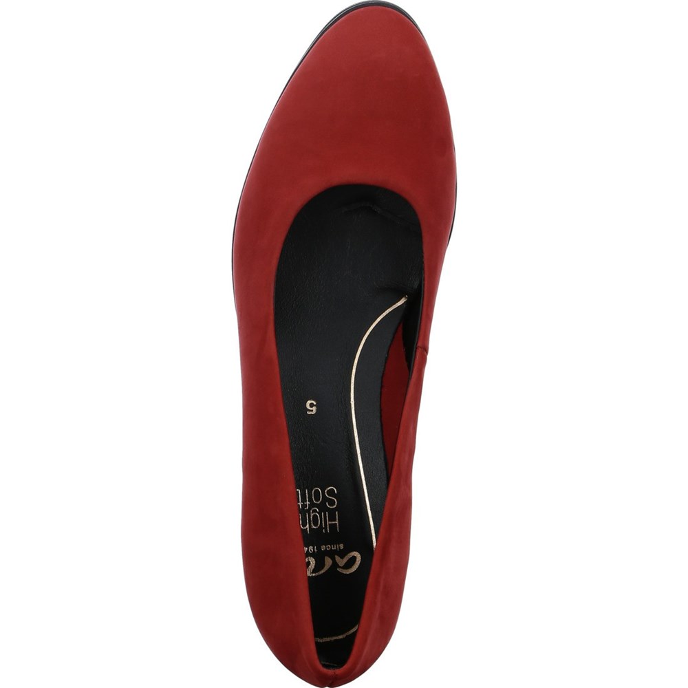 Chaussures Court ARA Orly Rouge Femme | TOV-62583629