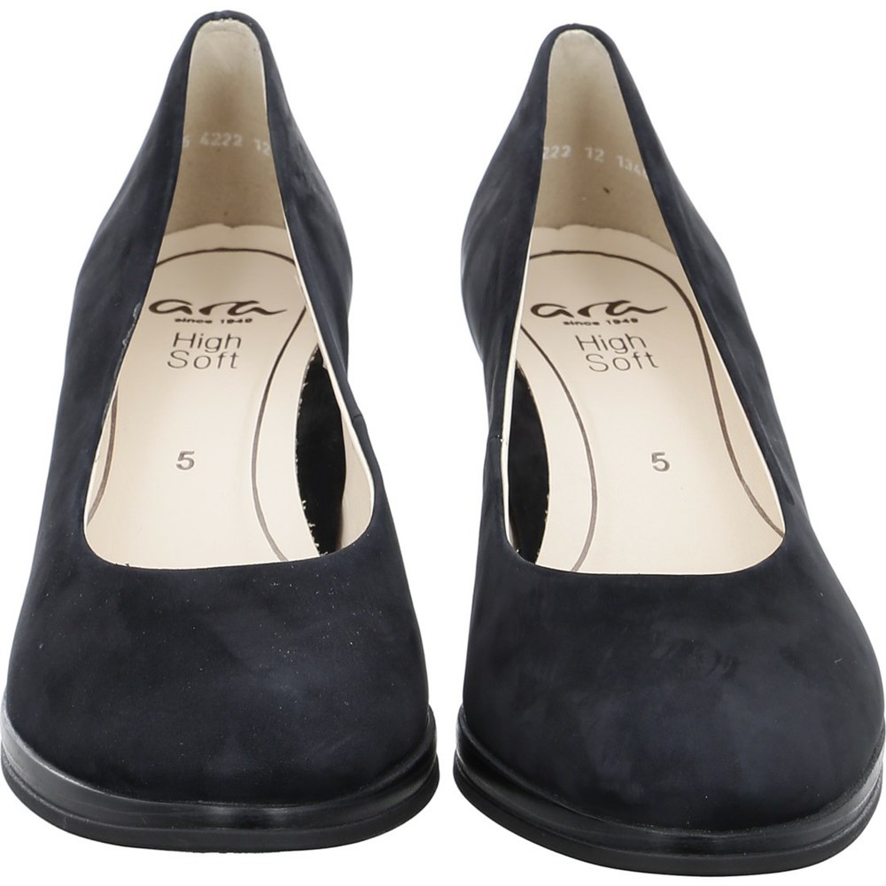 Chaussures Court ARA Orly Bleu Femme | PDE-74393873