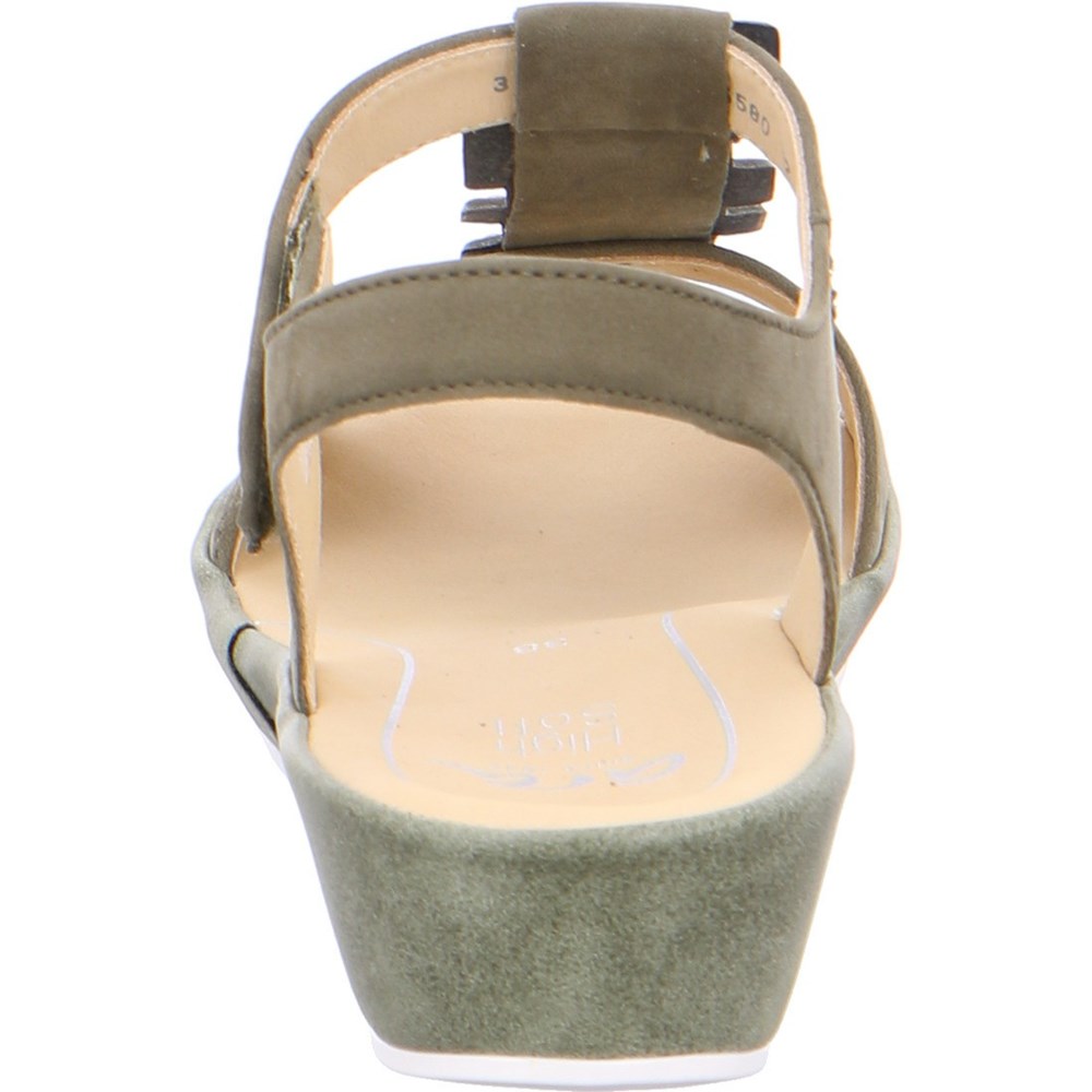 Sandales ARA Capri Vert Femme | JPE-36844238