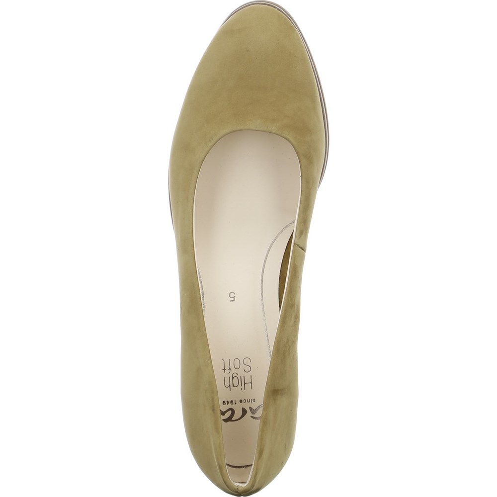 Chaussures Court ARA Orly Vert Femme | BFQ-86812943