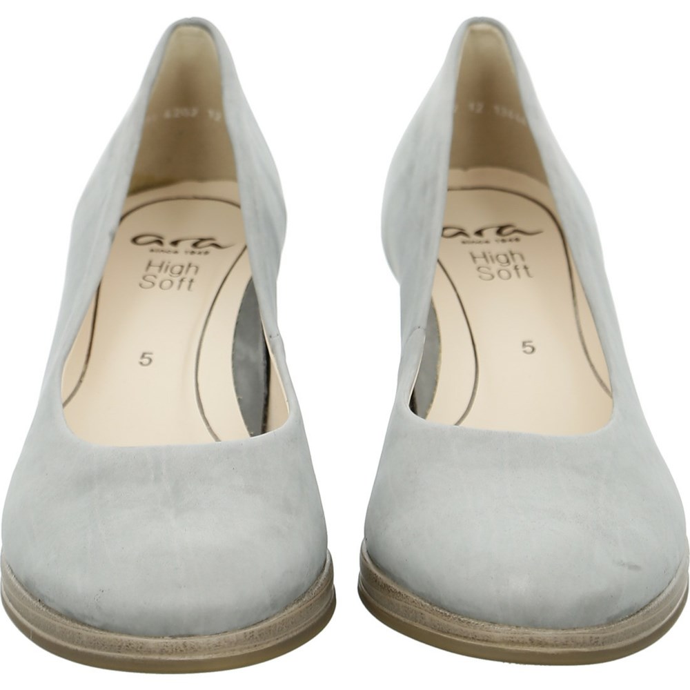 Chaussures Court ARA Orly Grise Femme | WXQ-31218912