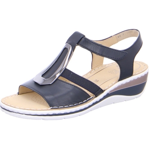 Sandales ARA Amalfi Bleu Femme | TJW-84799690