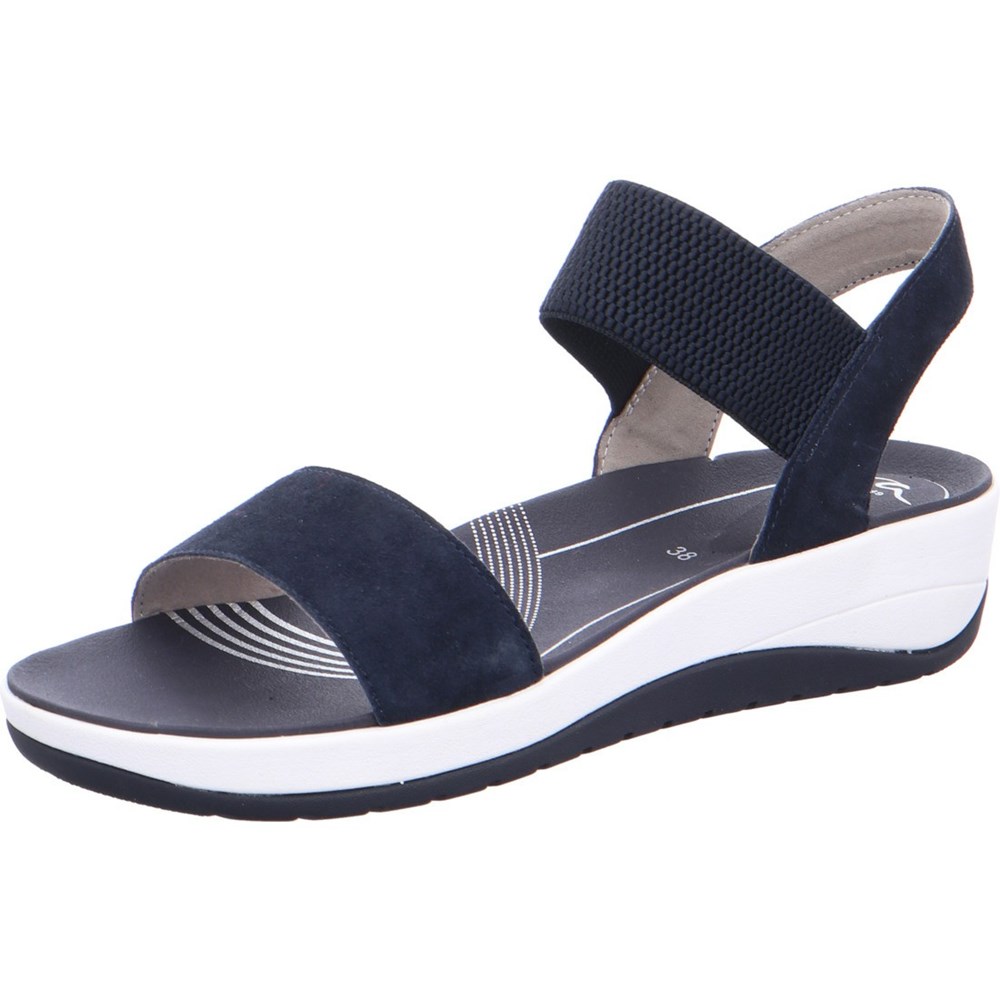 Sandales ARA Napoli Bleu Femme | FOS-72960147