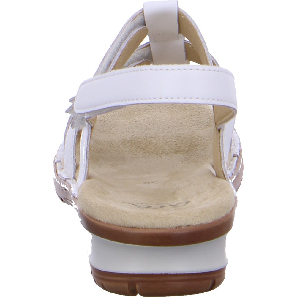 Sandales ARA Hawaii Blanche Femme | LWT-48890297