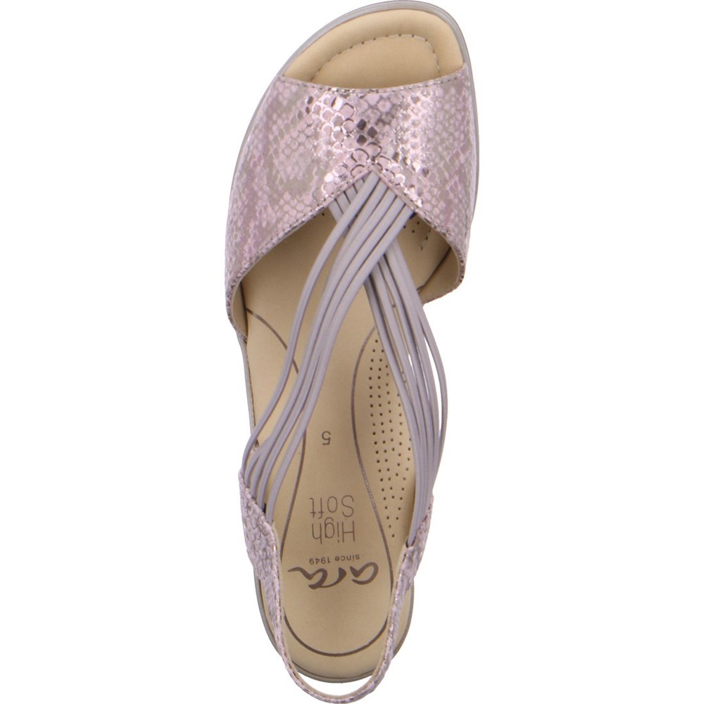 Sandales ARA Lugano Beige Femme | HNO-45696194