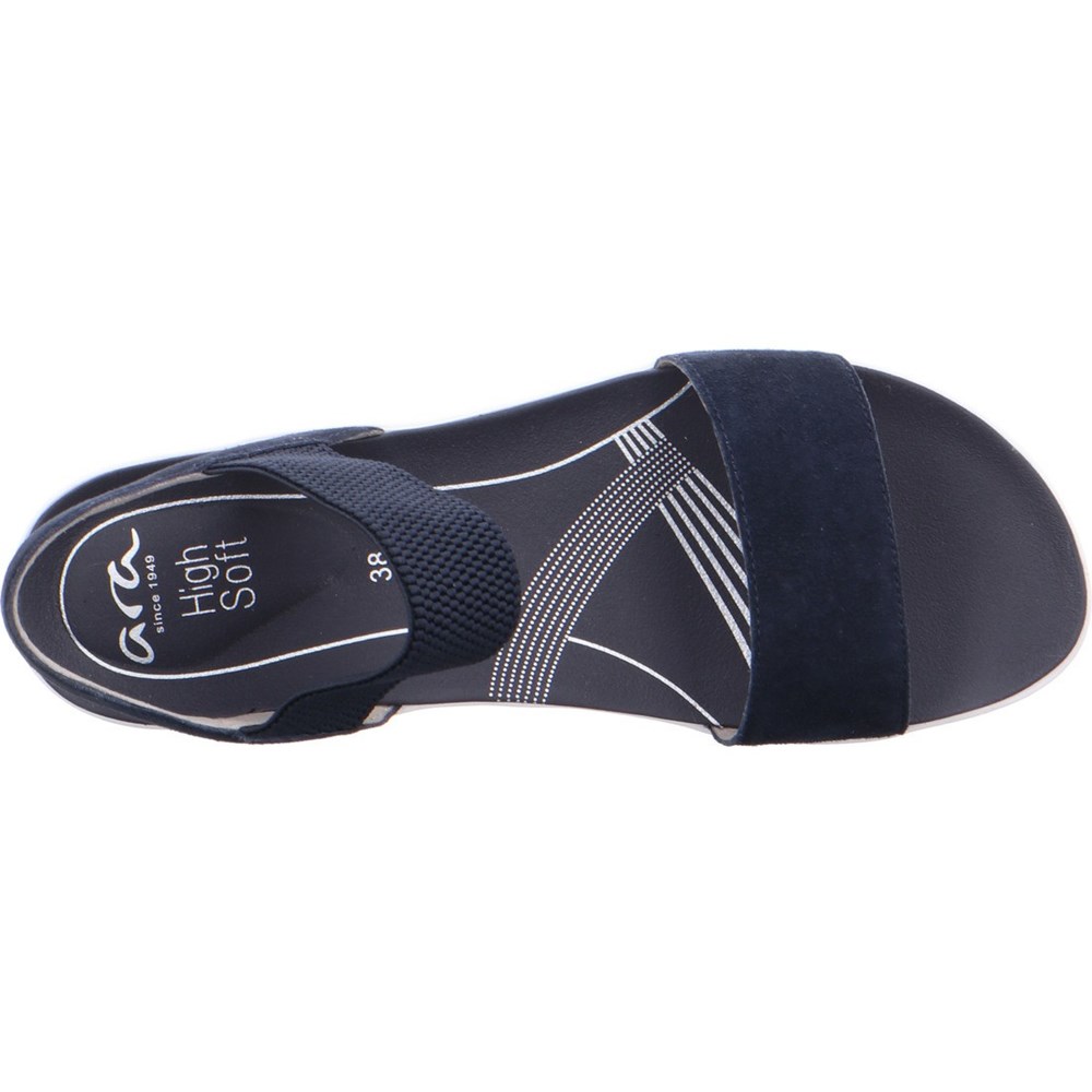 Sandales ARA Napoli Bleu Femme | FOS-72960147