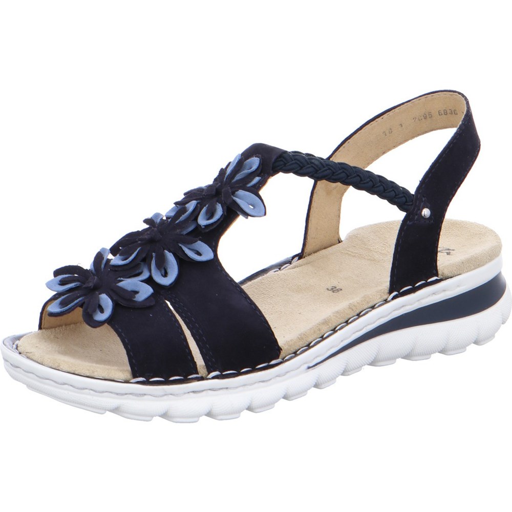 Sandales ARA Tampa Bleu Femme | EWF-47494663