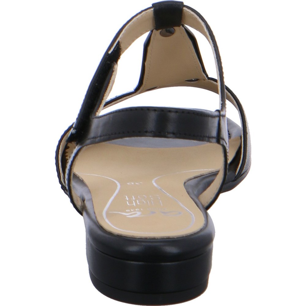 Sandales ARA Vegas Noir Femme | MSD-64903286