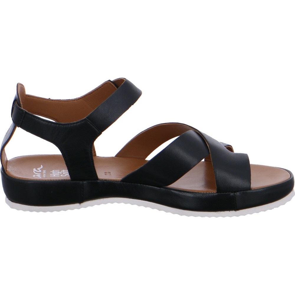 Sandales ARA Dubai Noir Femme | PNI-09828553