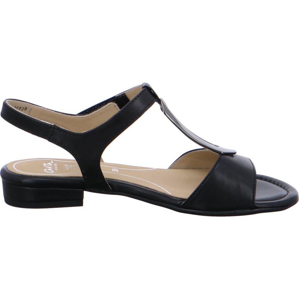 Sandales ARA Vegas Noir Femme | MSD-64903286