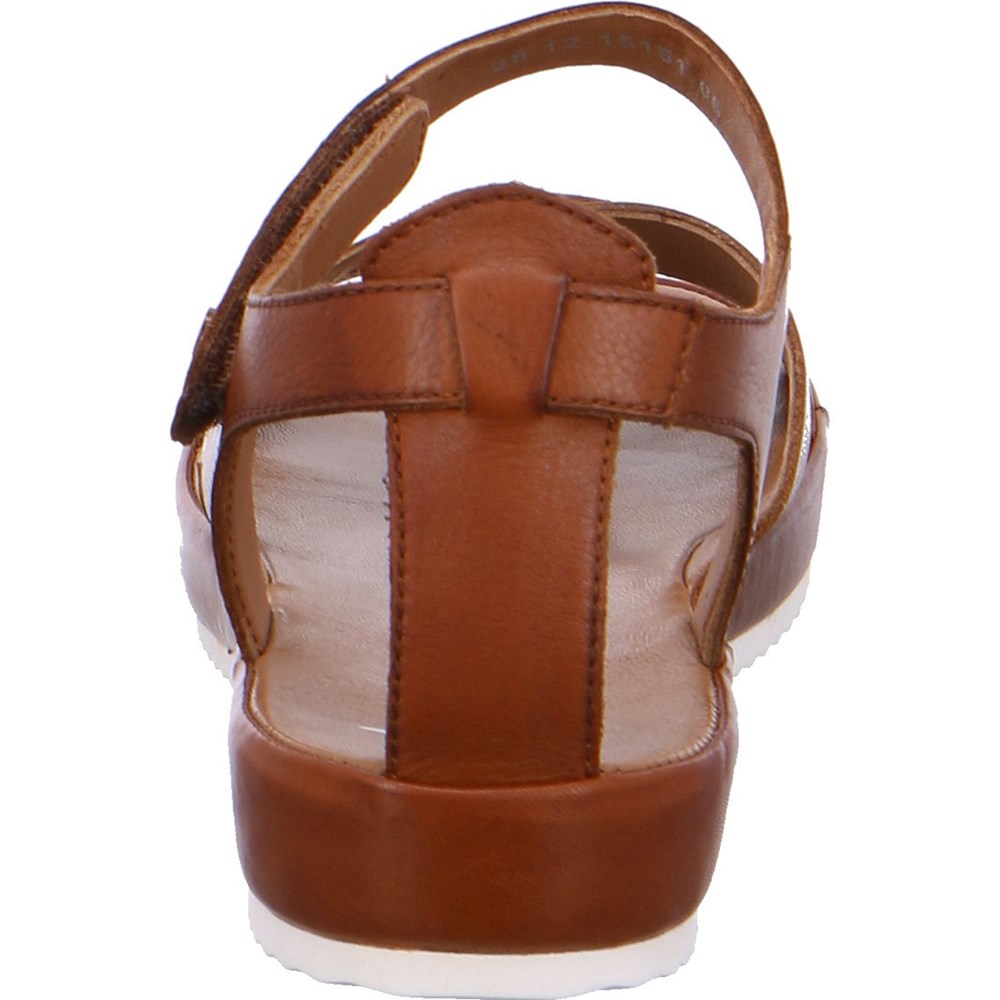 Sandales ARA Dubai cognac Marron Femme | QZD-01111275