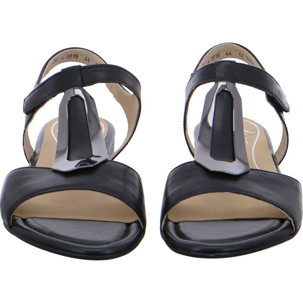 Sandales ARA Vegas Noir Femme | MSD-64903286