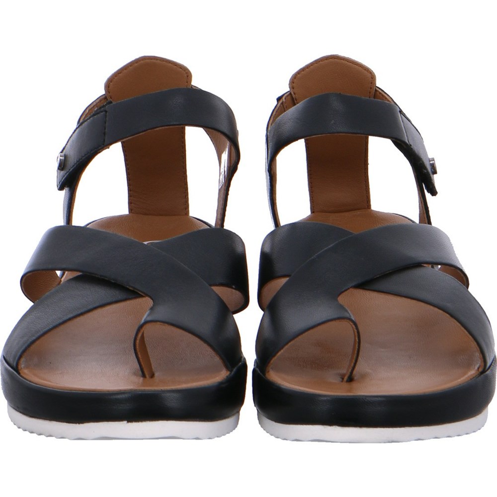 Sandales ARA Dubai Noir Femme | PNI-09828553