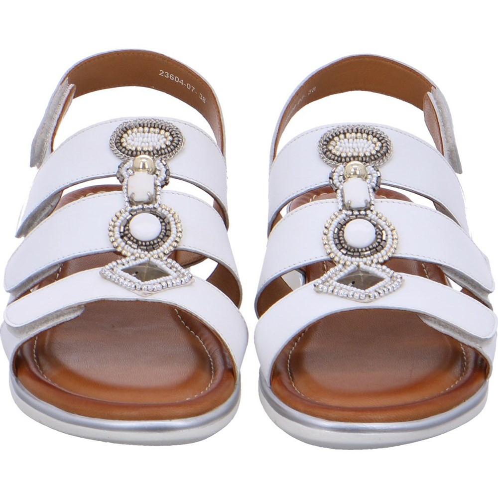 Sandales ARA Kreta Blanche Femme | ZPM-77376104