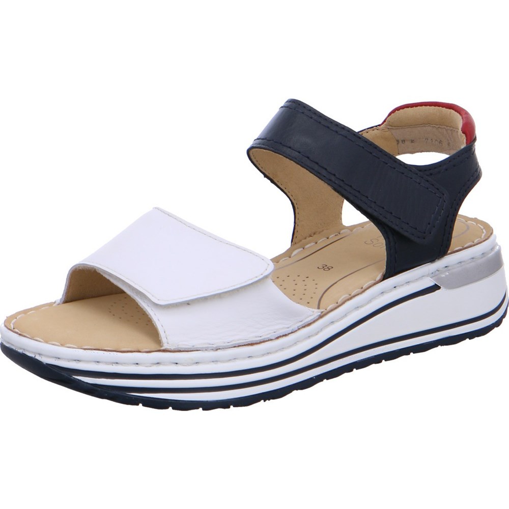 Sandales ARA Sapporo Blanche Femme | XEV-37723569