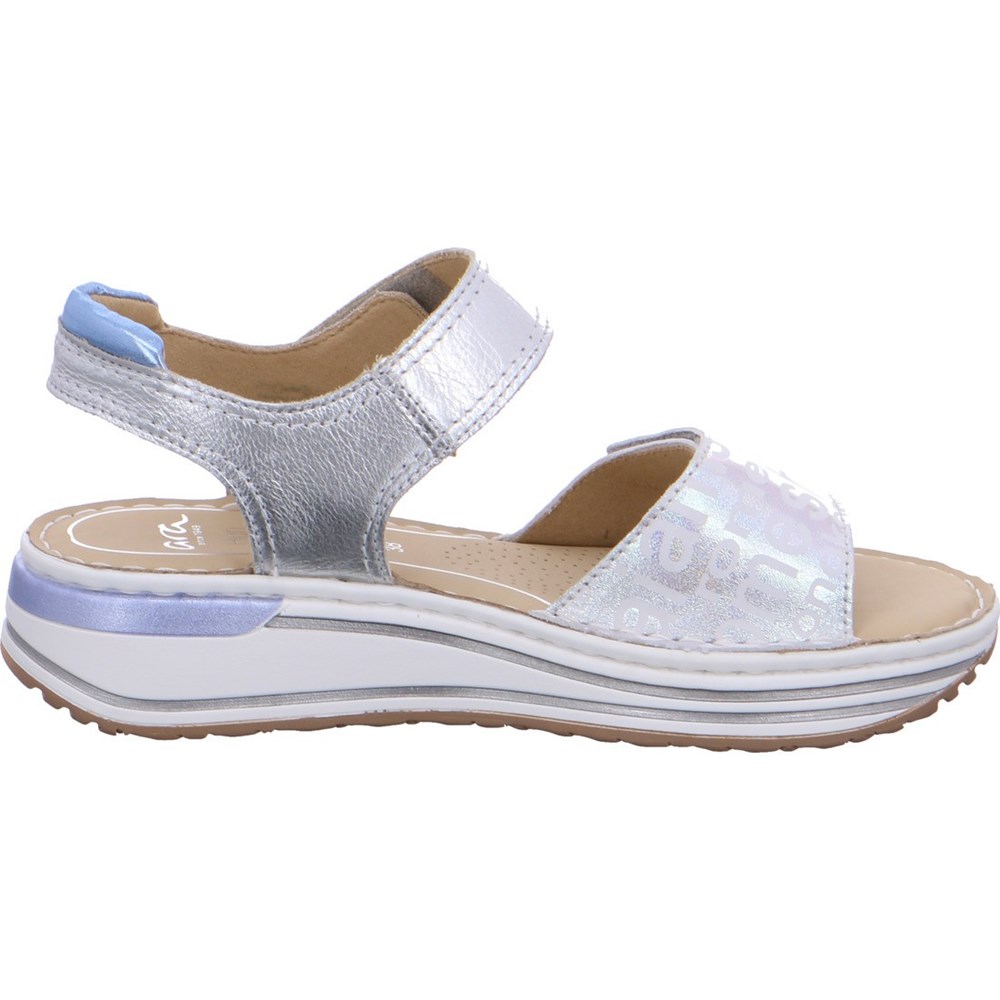 Sandales ARA Sapporo Grise Femme | QGM-27877588