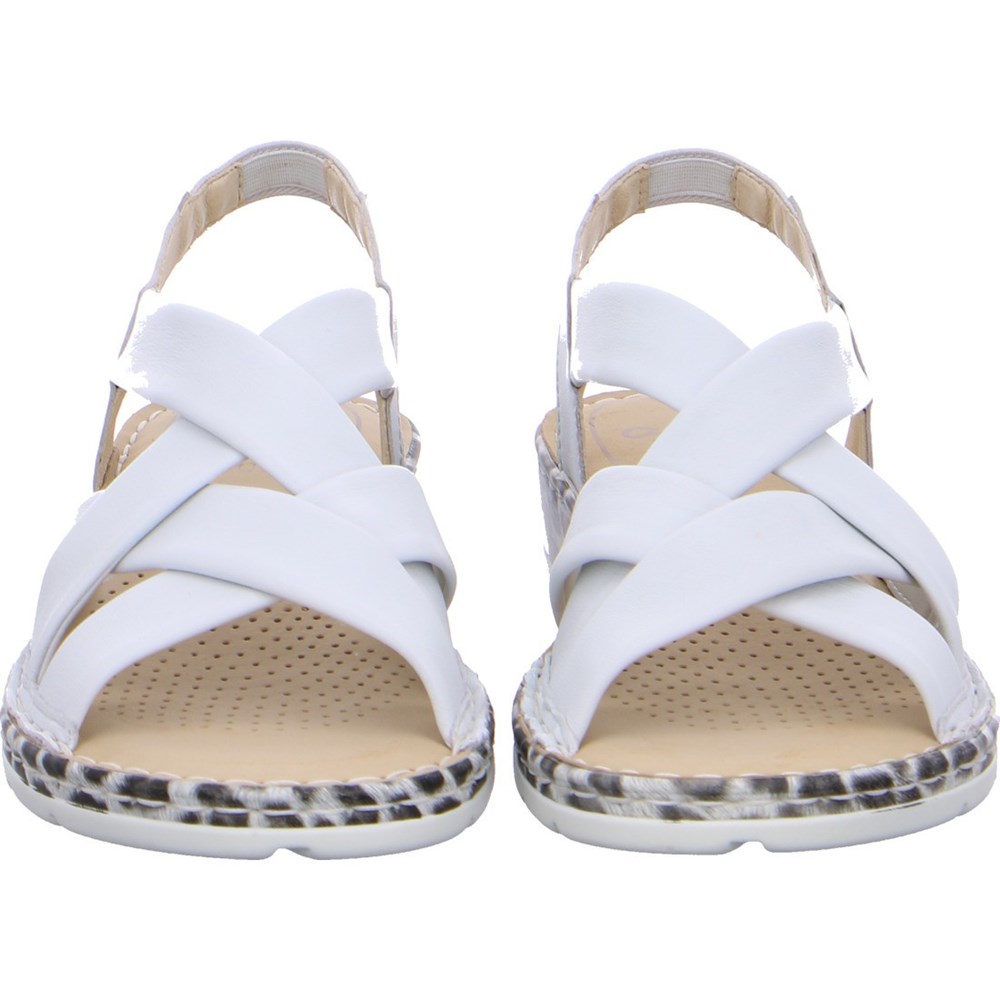 Sandales ARA Positano Blanche Femme | FOA-13490591