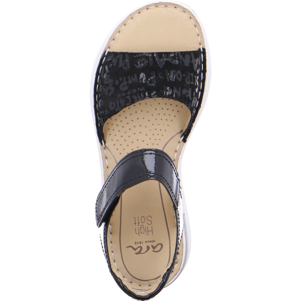 Sandales ARA Sapporo Noir Femme | FUQ-33868446