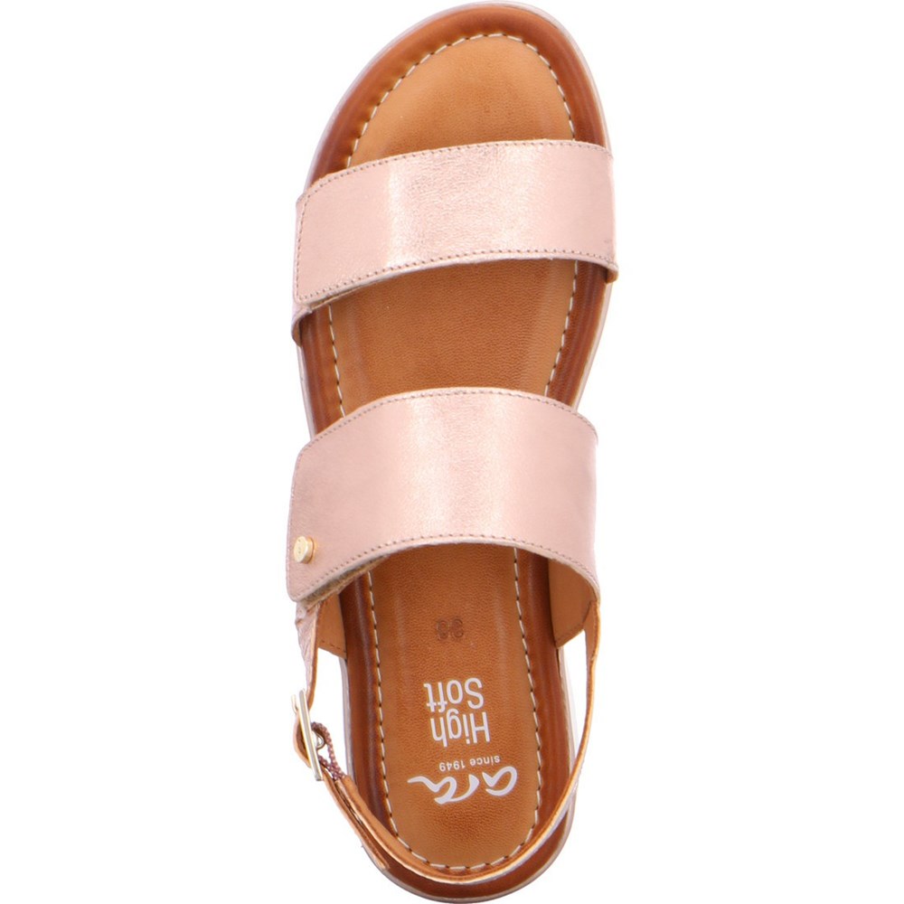 Sandales ARA Kreta Marron Femme | BAX-10997246