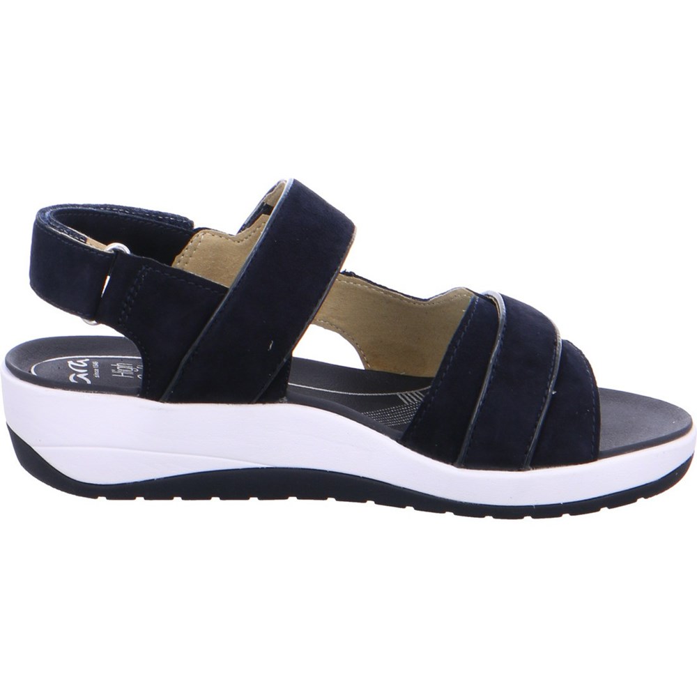 Sandales ARA Napoli Bleu Femme | DOZ-88628245