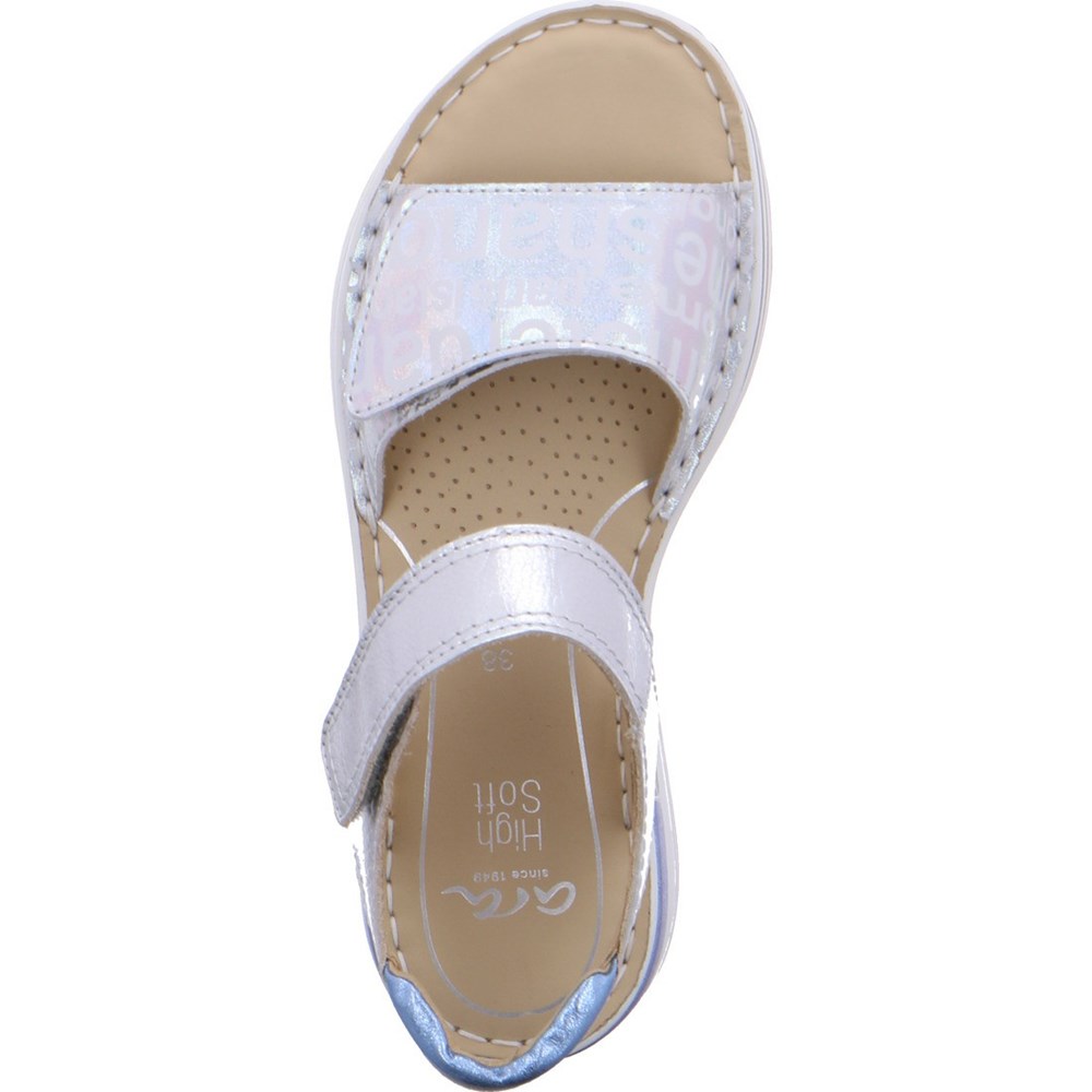 Sandales ARA Sapporo Grise Femme | QGM-27877588