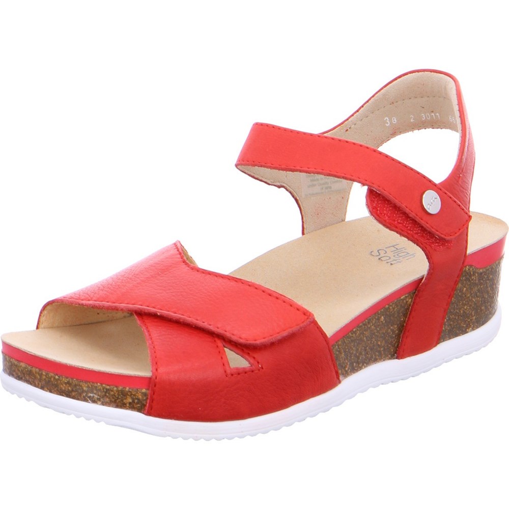 Sandales ARA Norderney flame Rouge Femme | DUF-84469685