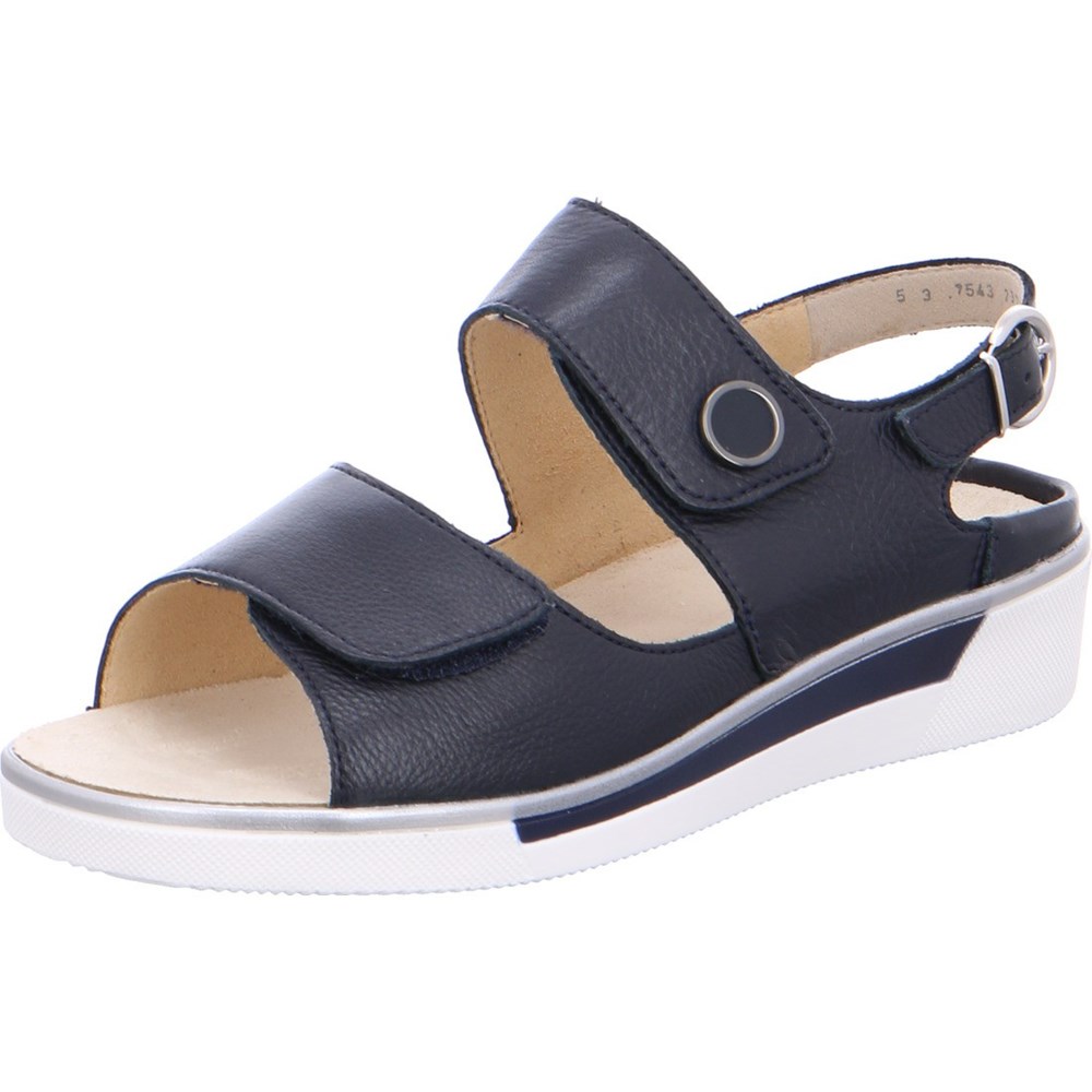 Sandales ARA Courtyard Bleu Femme | KPR-32488725