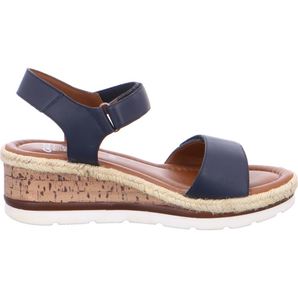 Sandales ARA Cadiz Bleu Femme | RYI-87323796