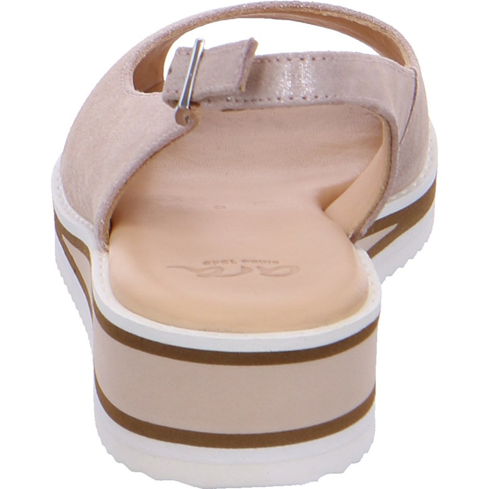 Sandales ARA Durban Doré Femme | CRA-27628385