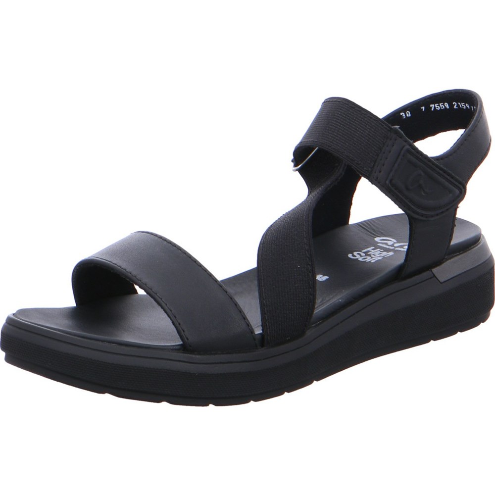 Sandales ARA Ibiza Noir Femme | ULM-55371639