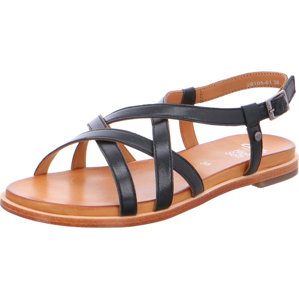 Sandales ARA Kent Noir Femme | QAS-79948121