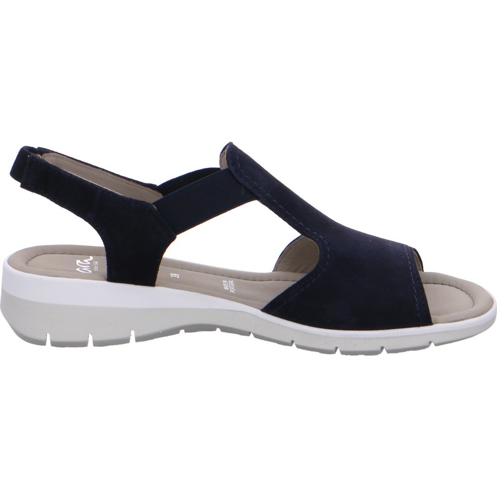 Sandales ARA Lido Bleu Femme | LPC-64485206