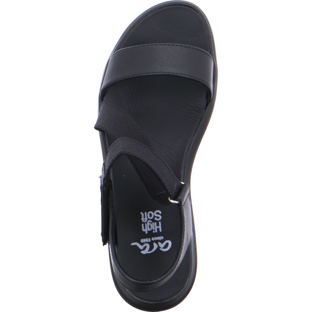 Sandales ARA Ibiza Noir Femme | ULM-55371639