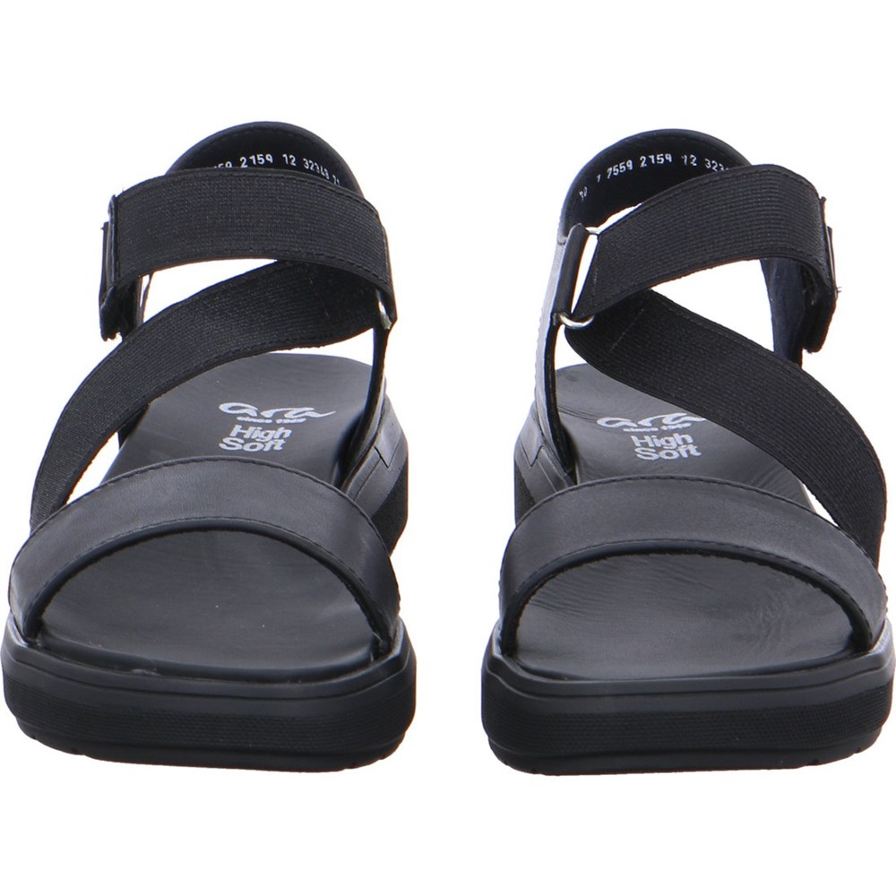 Sandales ARA Ibiza Noir Femme | ULM-55371639