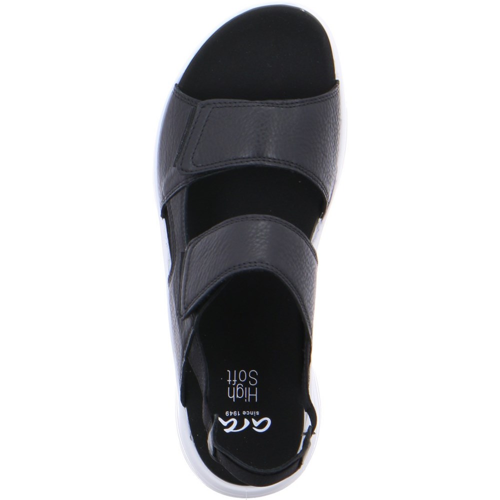 Sandales ARA Panama Noir Femme | SQY-55480596