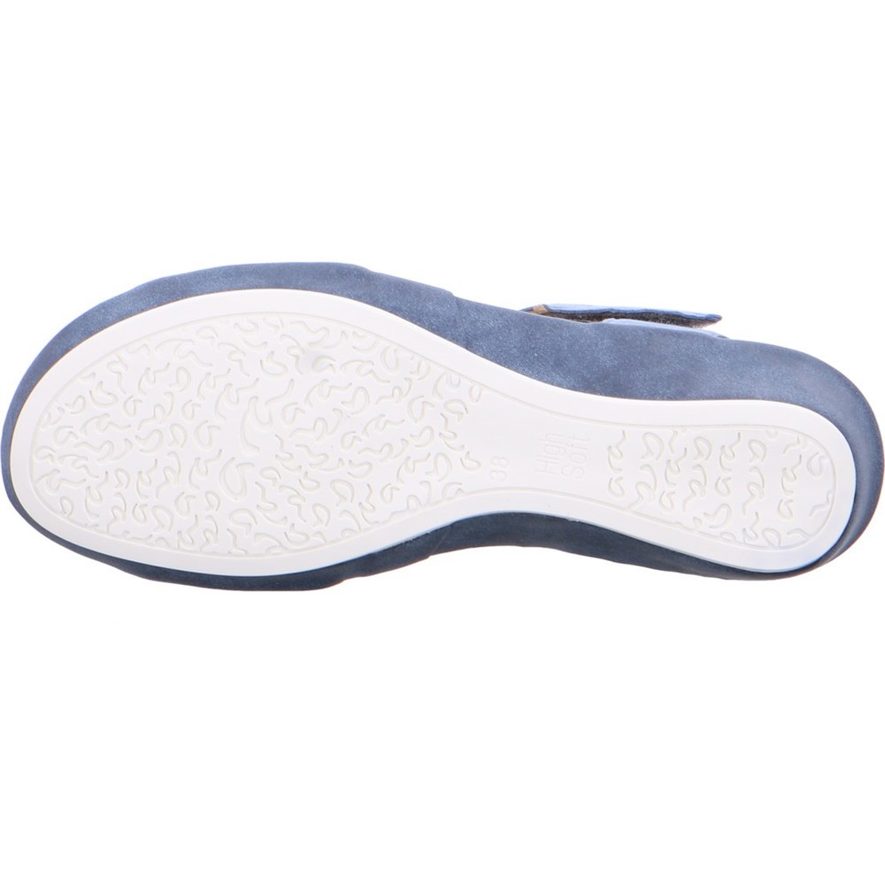 Sandales ARA Capri Bleu Femme | LPE-39185636