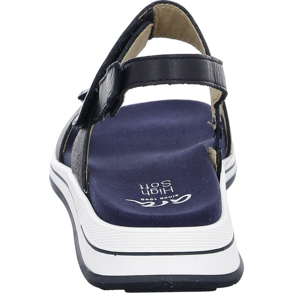 Sandales ARA Osaka Bleu Femme | TWH-51760248