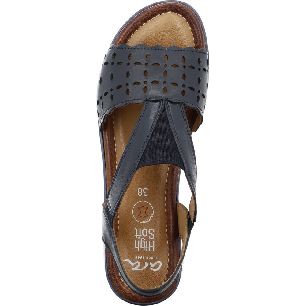 Sandales ARA Kreta Bleu Femme | EJE-37273340