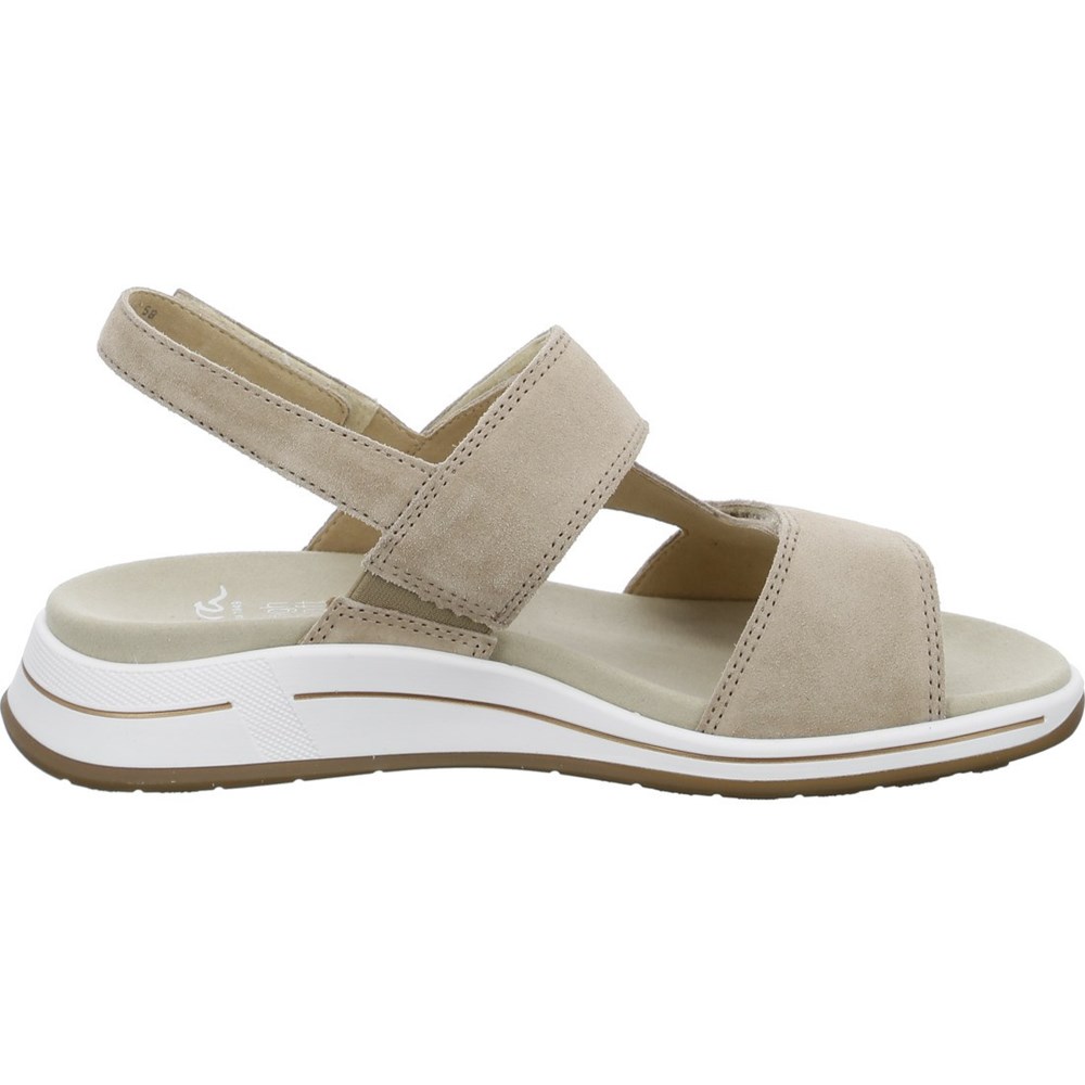 Sandales ARA Osaka Beige Femme | YXA-90111389