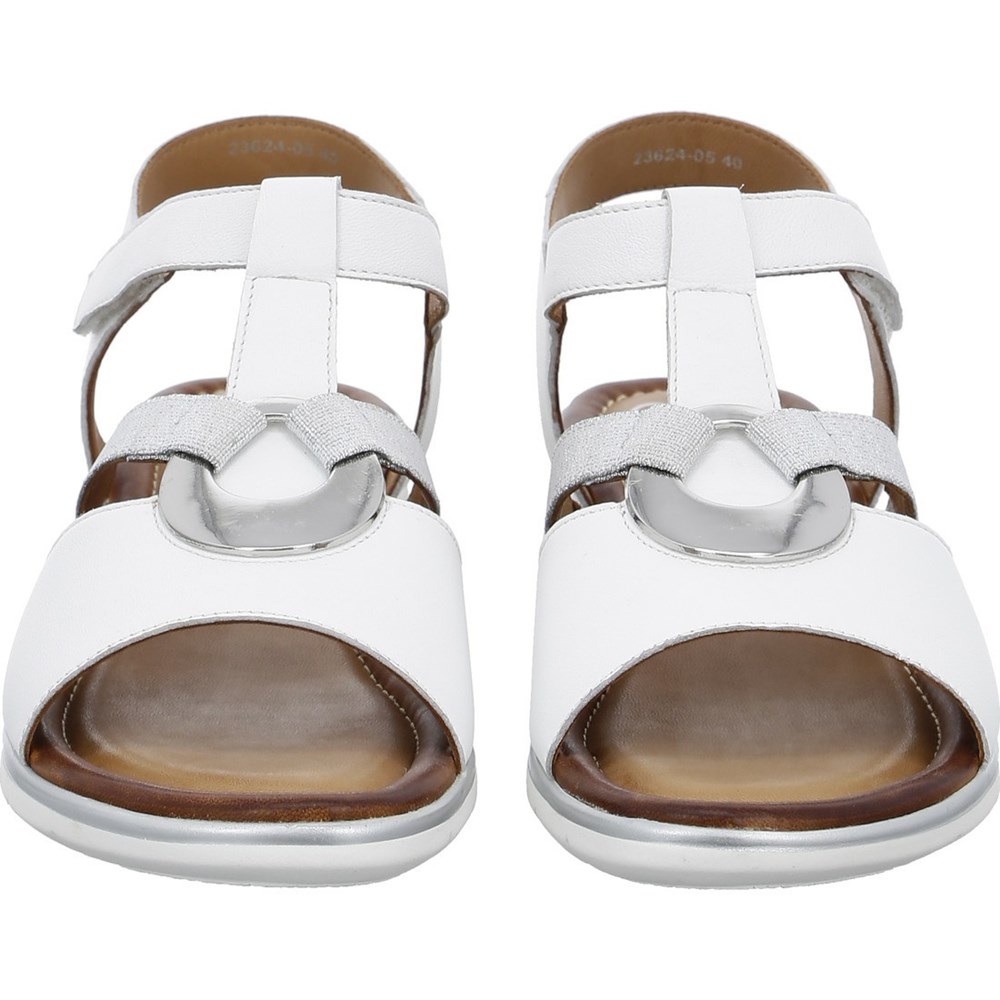 Sandales ARA Kreta Blanche Femme | BML-93329556