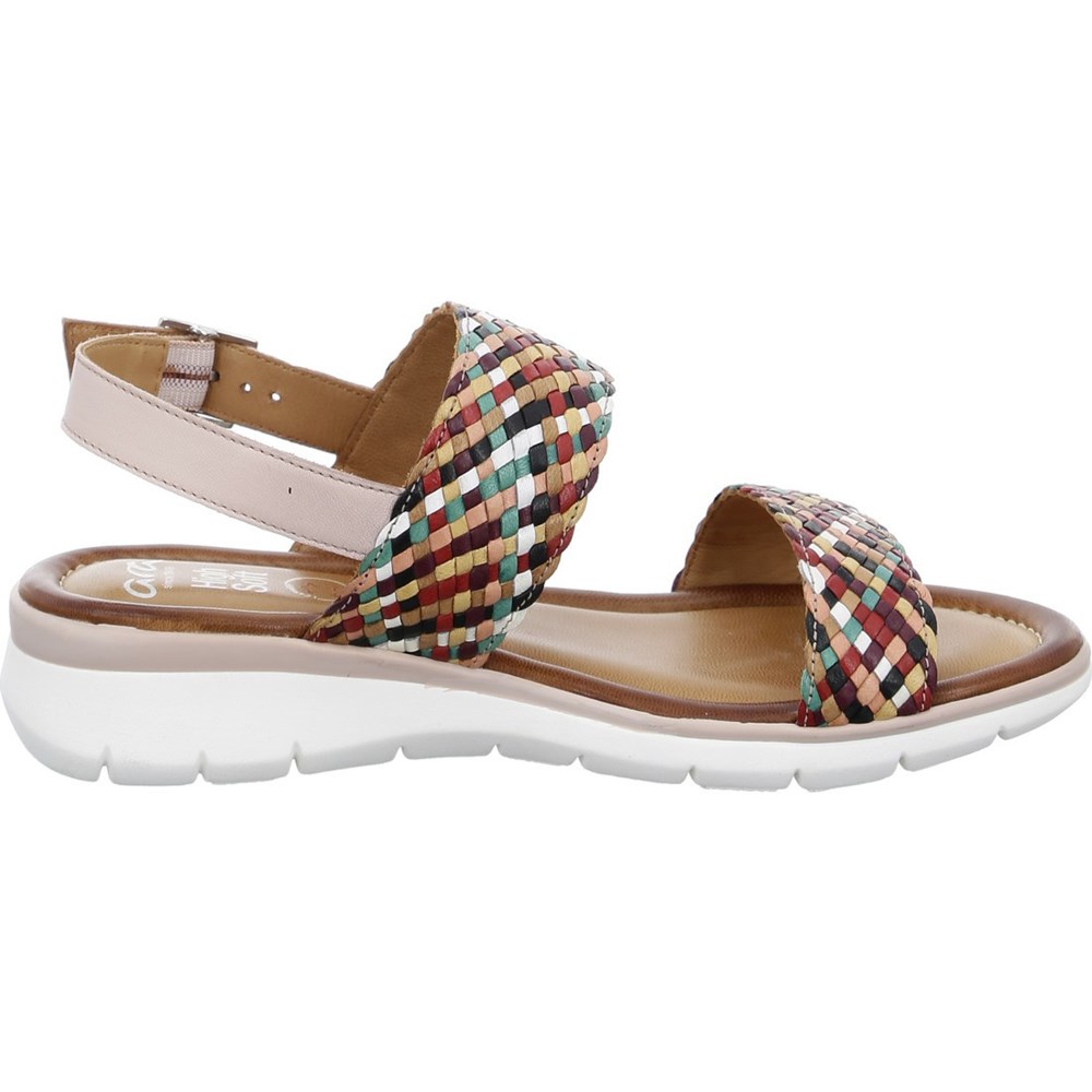 Sandales ARA Kreta multi Vert Femme | TDO-91875142